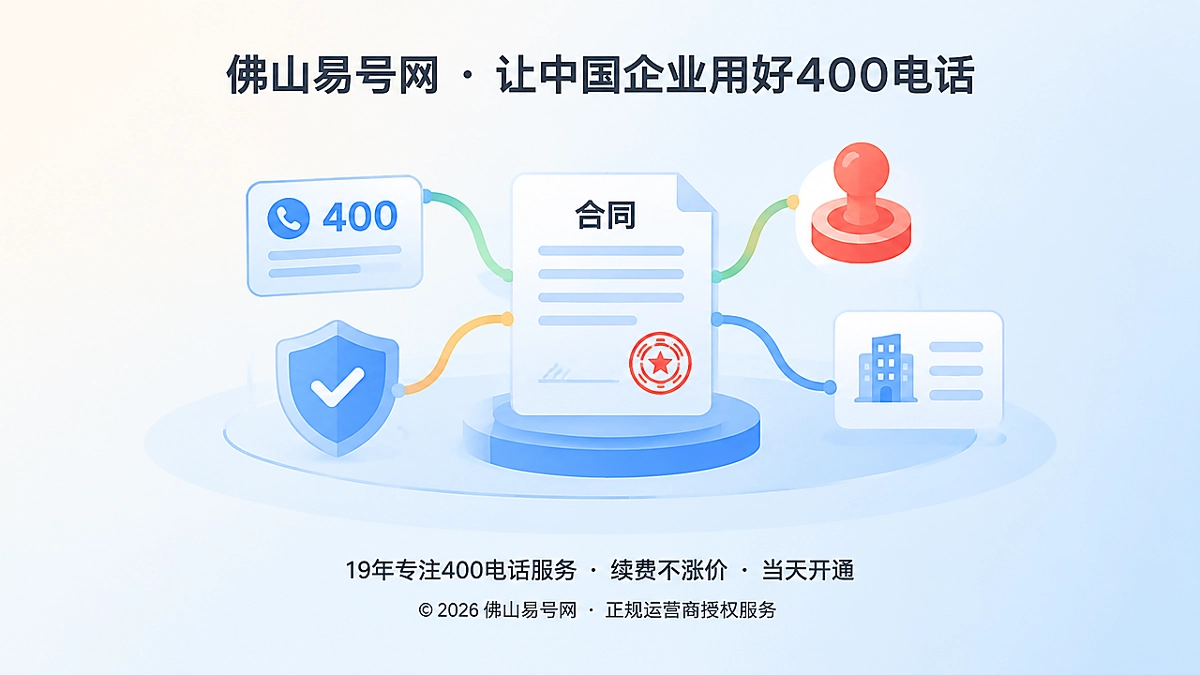 企业核验400电话办理主体与长期通信关系示意图